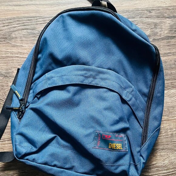 Diesel Blue NWT's School Work Play Backpack College - Picture 1 of 4